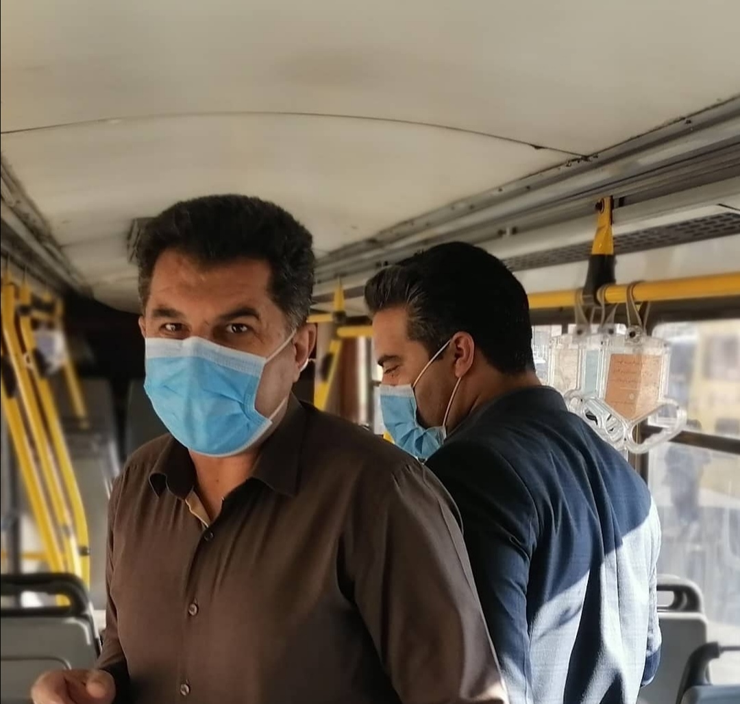بازدید دکتر قائدی رئیس کمیسیون عمران، حمل و نقل و ترافیک از پایانه های اتوبوسرانی شیراز
