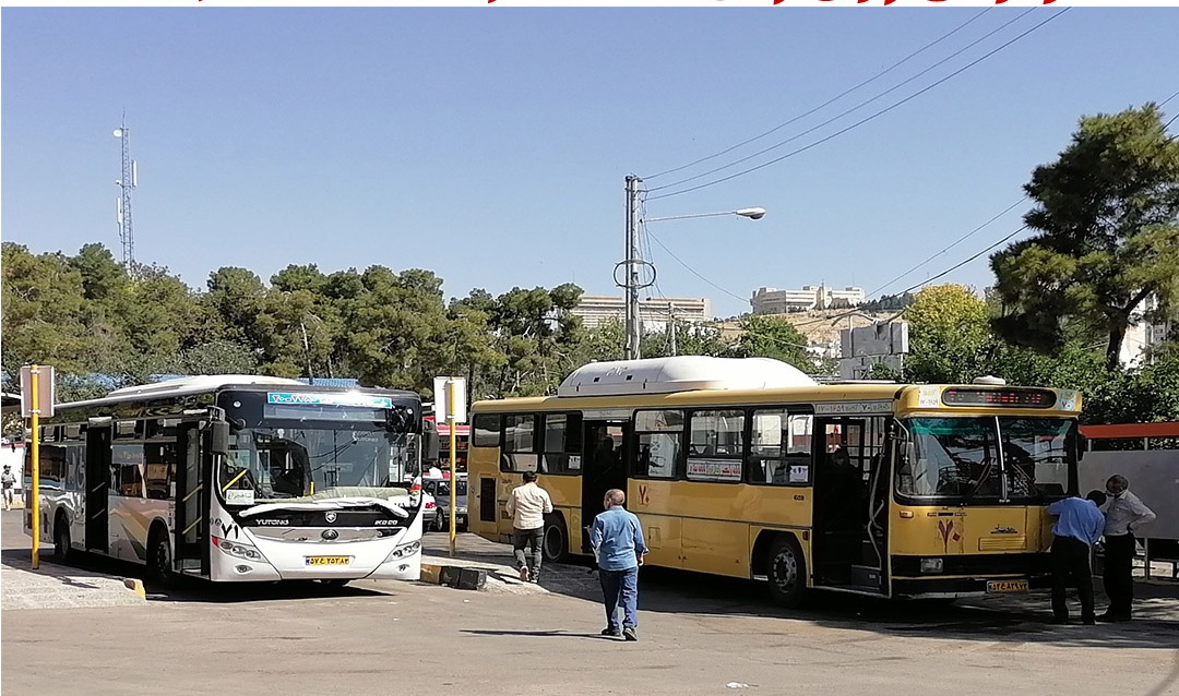 ناوگان حمل ونقل عمومی شیراز شامل مترو و اتوبوس روی ریل خدمات رسانی به شهروندان