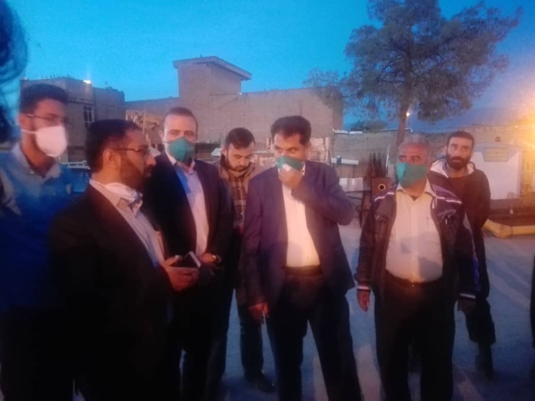 با حضور دکتر قائدی عضو شورای اسلامی شهر شیراز، معابر سطح شهر علیه کرونا ضد عفونی شد